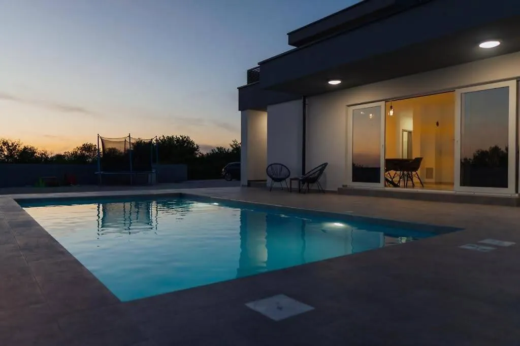 Luxury Villa 1 Vrsi With Private Pool 크로아티아