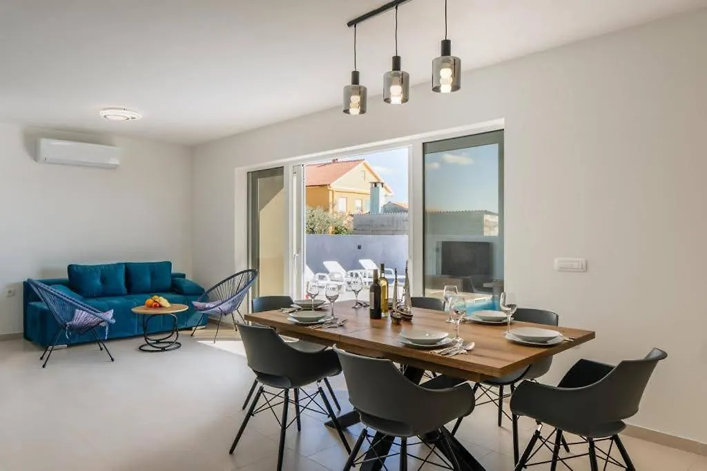Luxury Villa 1 Vrsi With Private Pool 크로아티아